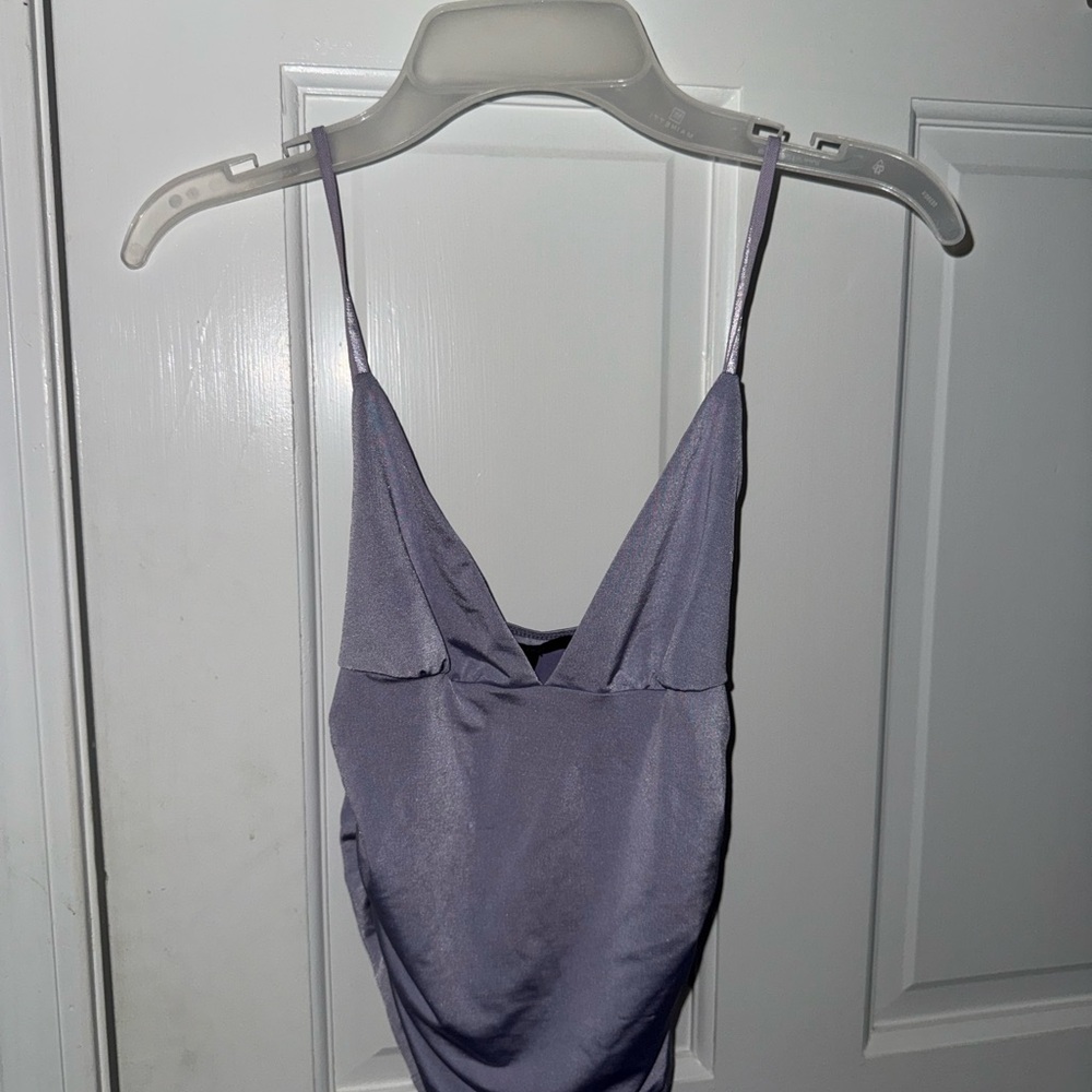 Lavender Spaghetti Strap Dress